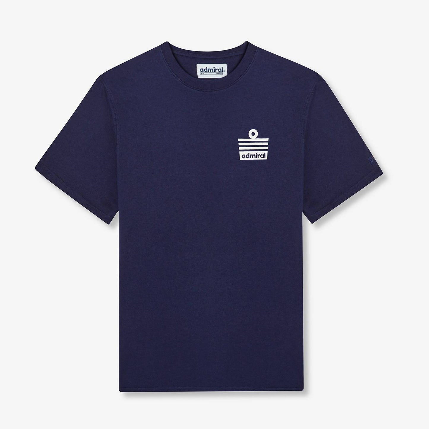 ADMIRAL Denzell Design T Shirt NAVY