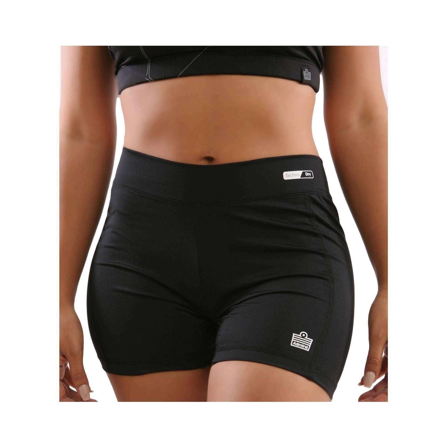 ADMIRAL Womens Compression Short Black