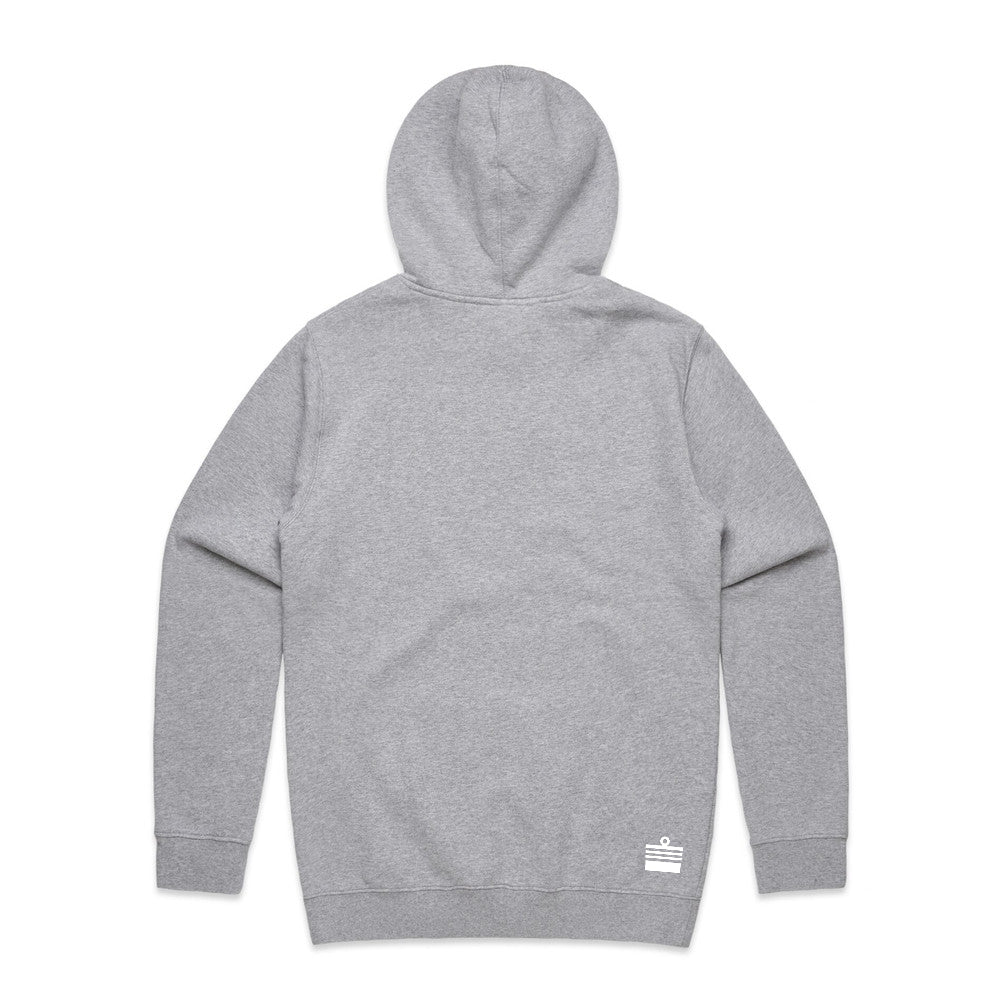 ADMIRAL SQUAD Full Strength Hoodie - Grey Marle
