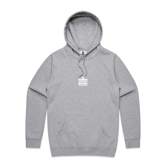 ADMIRAL SQUAD Full Strength Hoodie - Grey Marle