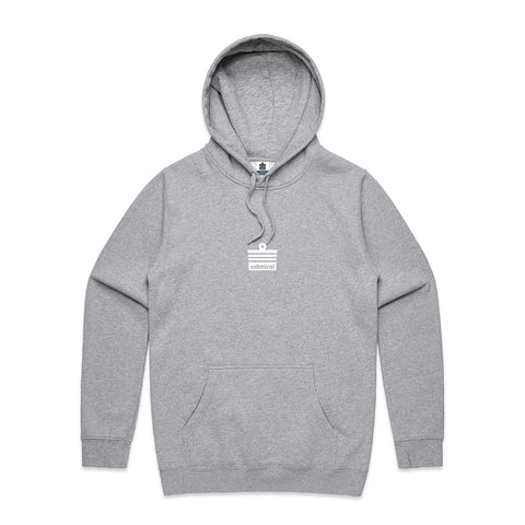 ADMIRAL SQUAD Full Strength Hoodie - Grey Marle