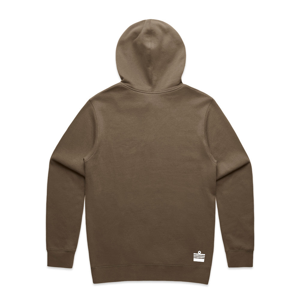ADMIRAL SQUAD Full Strength Hoodie - Walnut