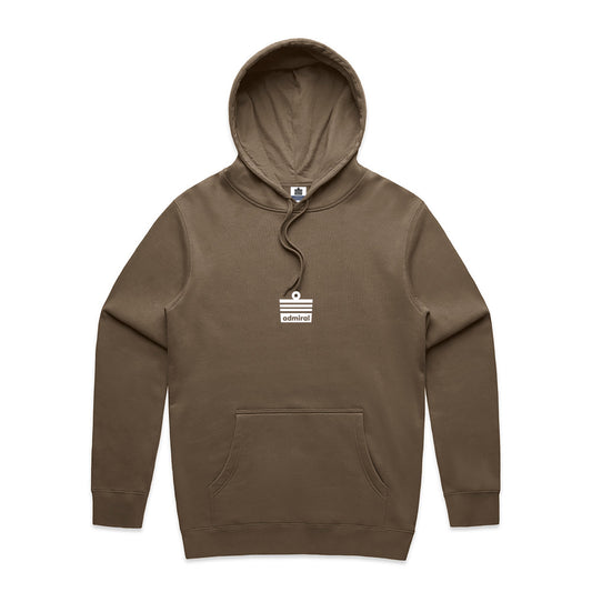ADMIRAL SQUAD Full Strength Hoodie - Walnut