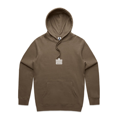 ADMIRAL SQUAD Full Strength Hoodie - Walnut
