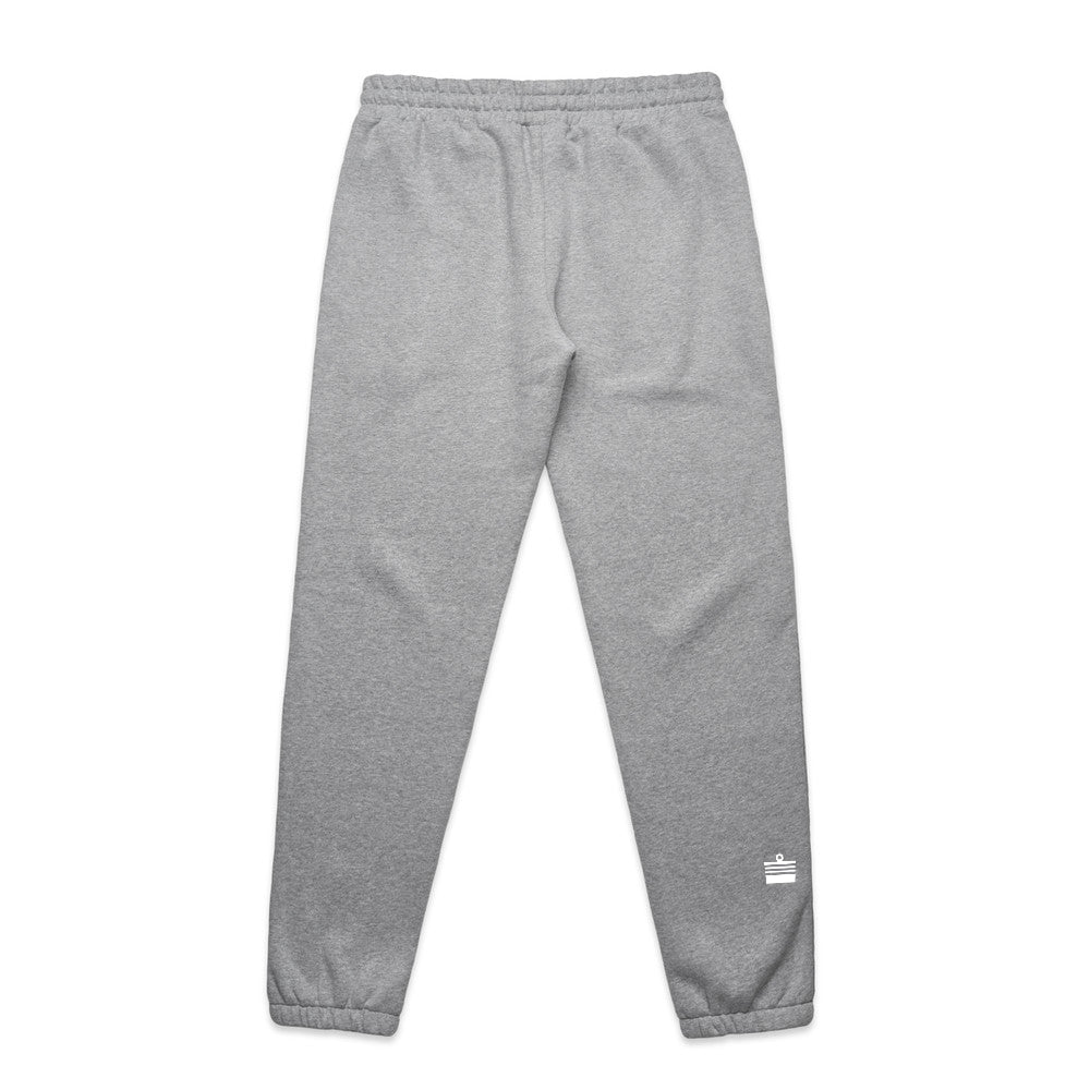 ADMIRAL SQUAD Full Strength Trackpant - Cuff - Grey Marle