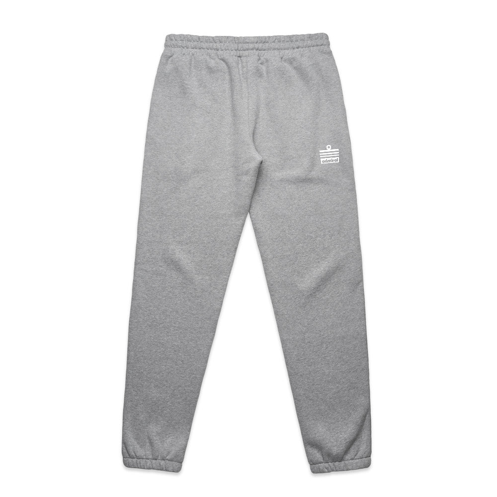 ADMIRAL SQUAD Full Strength Trackpant - Cuff - Grey Marle
