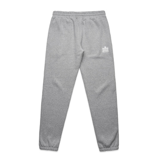 ADMIRAL SQUAD Full Strength Trackpant - Cuff - Grey Marle