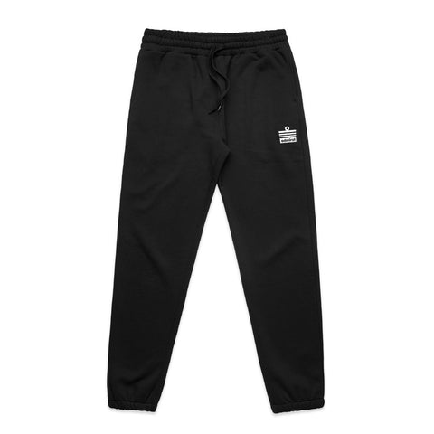 ADMIRAL SQUAD Full Strength Trackpant - Cuff - Black