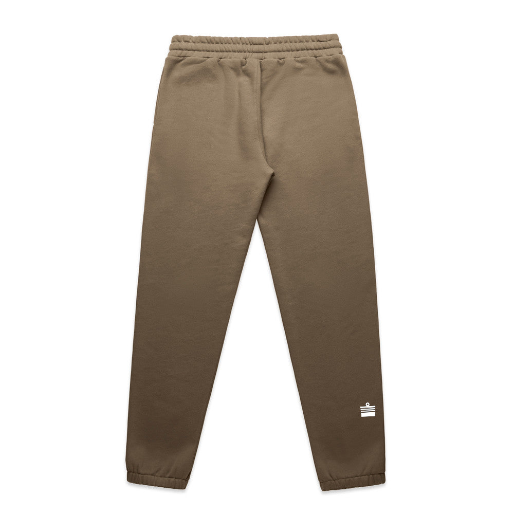 ADMIRAL SQUAD Full Strength Trackpant - Cuff - Walnut