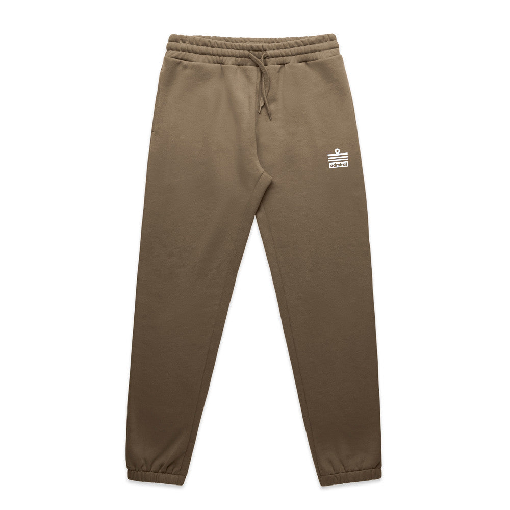 ADMIRAL SQUAD Full Strength Trackpant - Cuff - Walnut