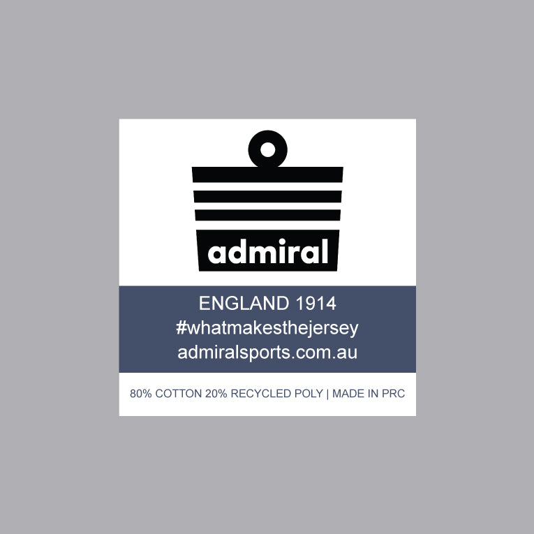 ADMIRAL SQUAD Full Strength Hoodie - Grey Marle