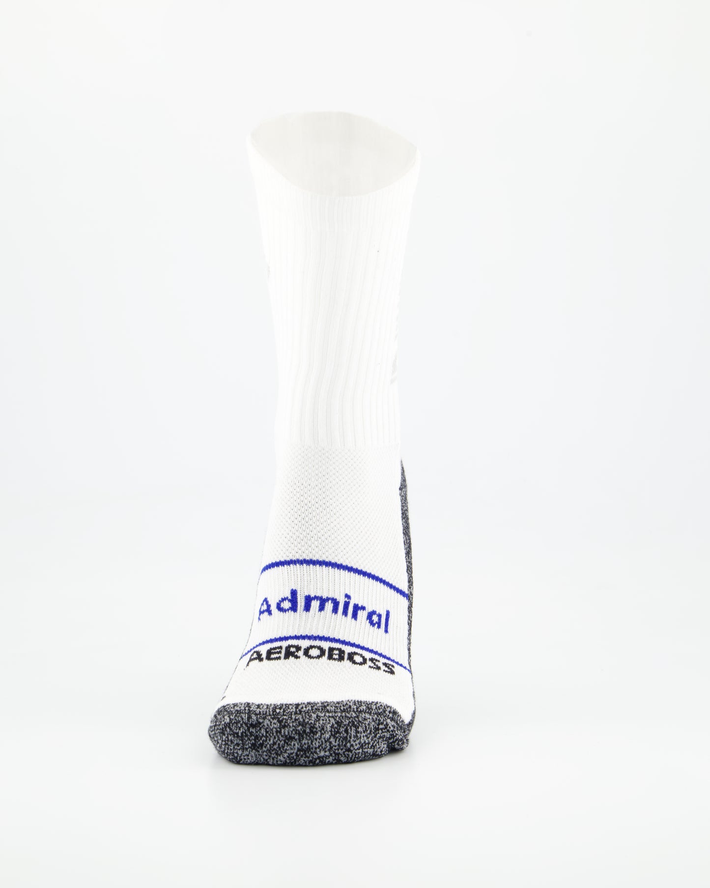 ADMIRAL AEROBOSS Performance Sock - Football Mid Calf Crew - White
