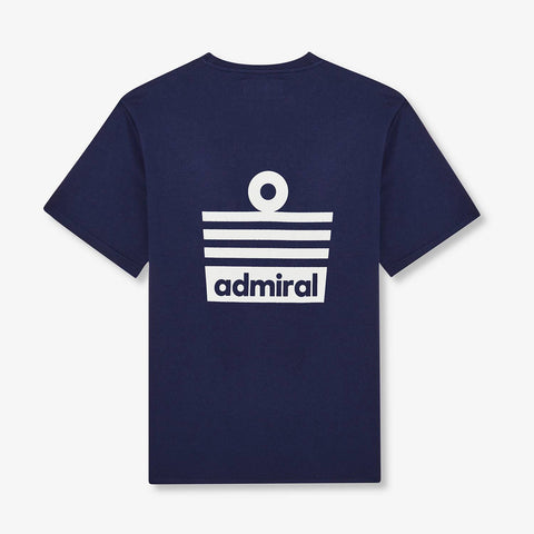 ADMIRAL Denzell Design T Shirt NAVY
