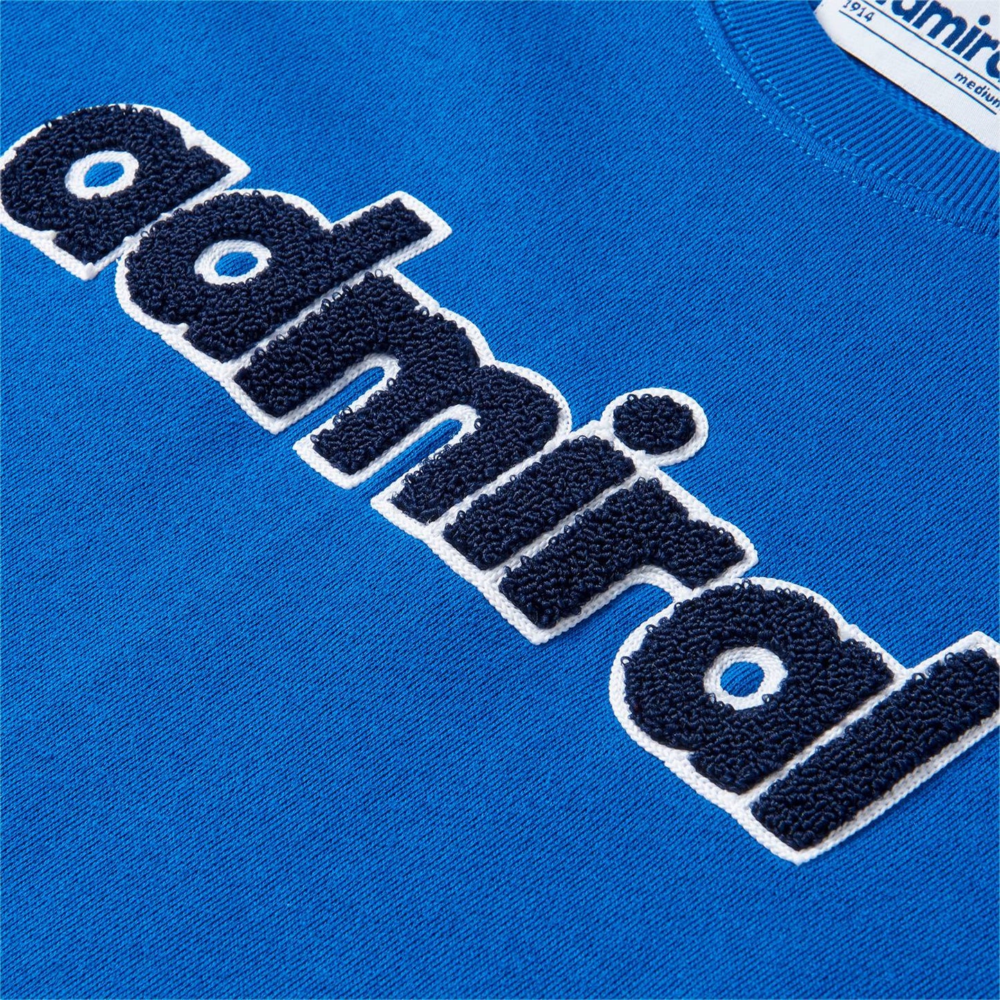 ADMIRAL Stamford Chenille Crew BLUE