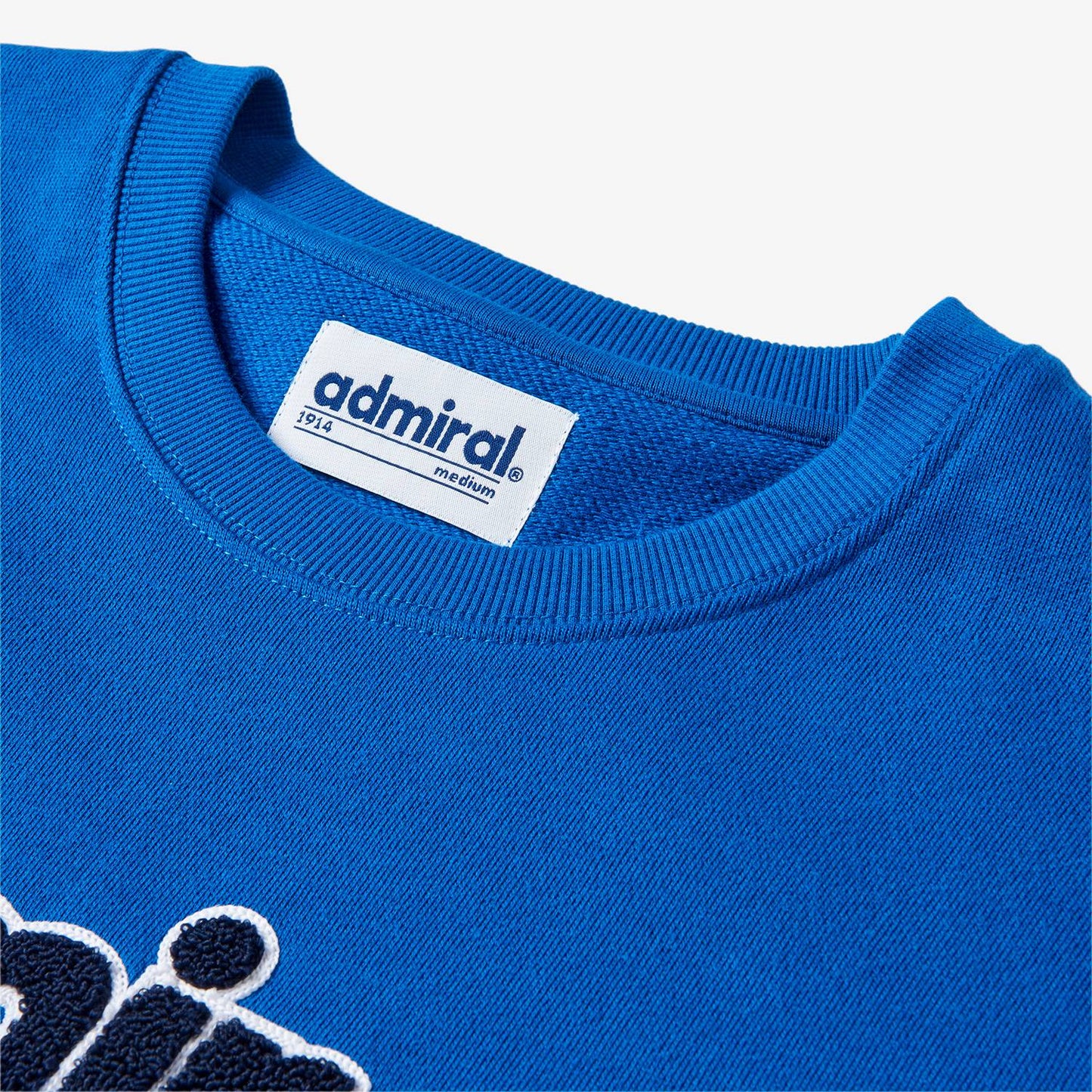 ADMIRAL Stamford Chenille Crew BLUE