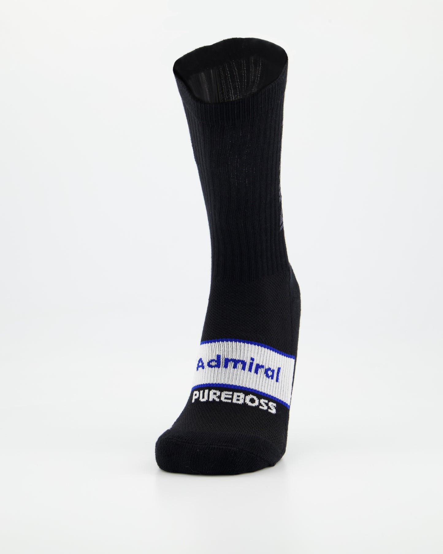 ADMIRAL PUREBOSS Performance Sock - Football Mid Calf Crew - Black